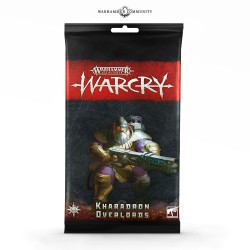 WARCRY CARDS KHARADRON OVERLORDS