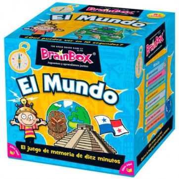 BRAIN BOX EL MUNDO -JUEGO MEMORIA
