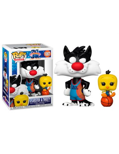 FIGURA POP SPACE JAM 2 SYLVESTER AND TWEETY