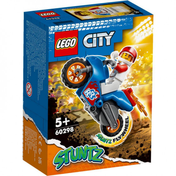 LEGO CITY 60298 MOTO ACROBATICA COHETE V29