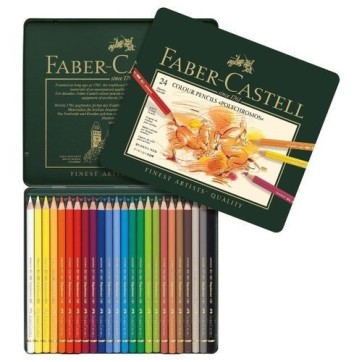 LAPICES POLICROMOS 24 COLORES - FABER CASTELL