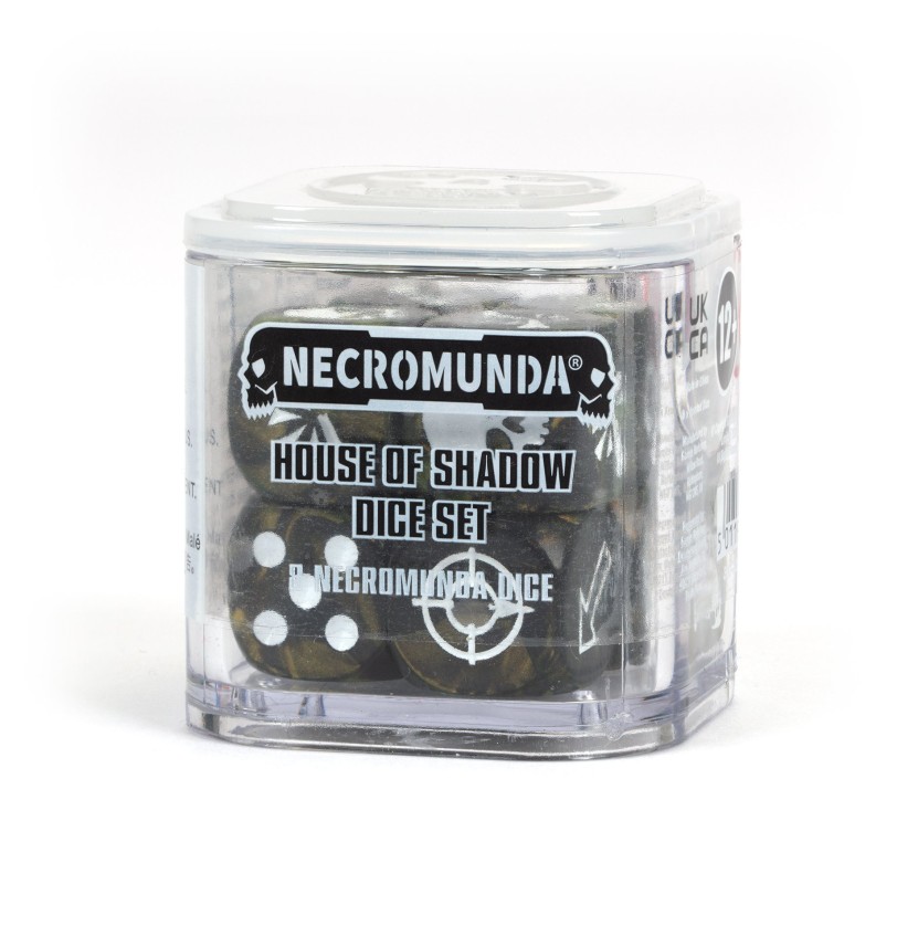 NECROMUNDA: HOSE OF SHADOW. DICE SET .-GW