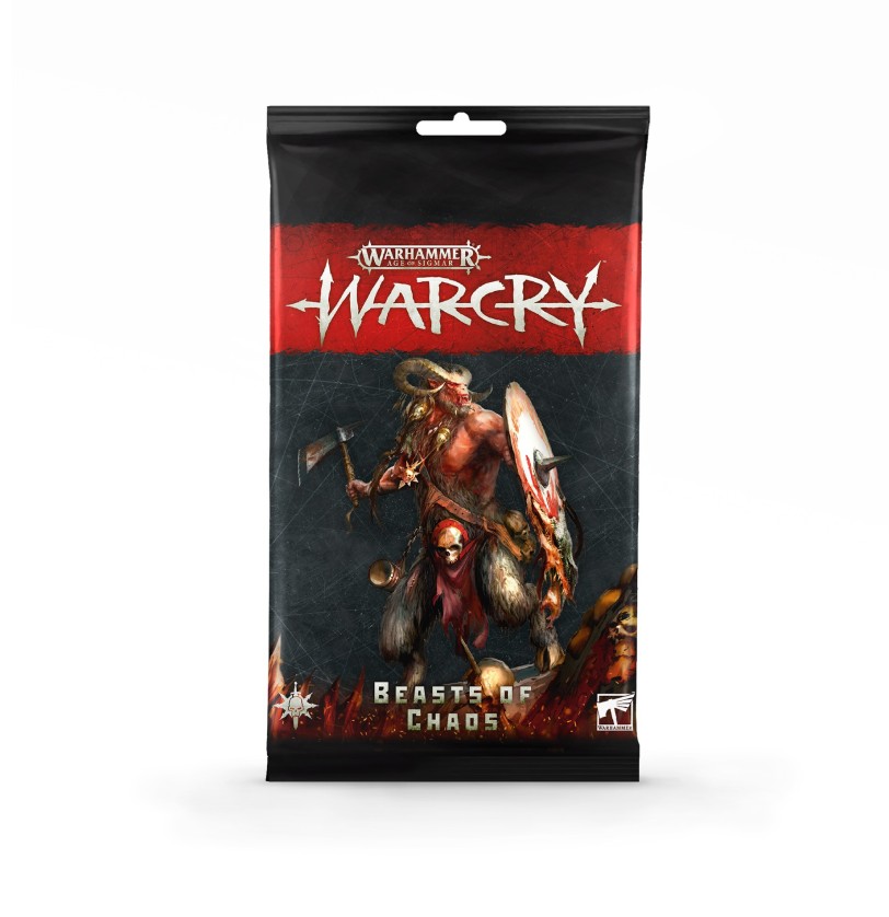 WARCRY CARDS BEAST OF CHAOS