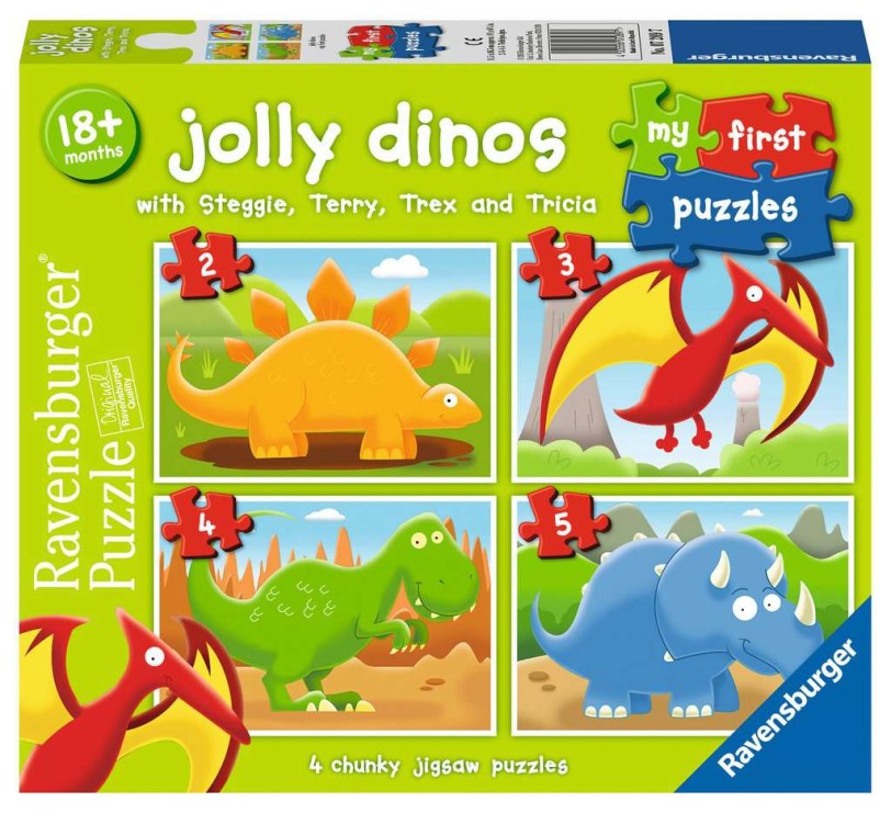 MY FIRST PUZZLES JOLLY DINOS - RAVENSBURGER