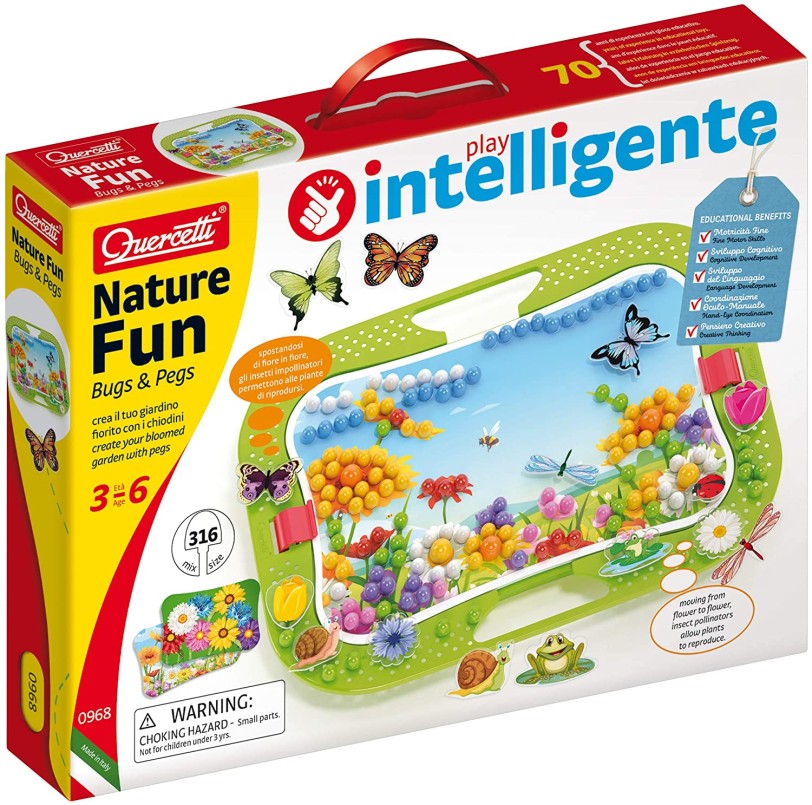 JUEGO NATURE BUGS AND PEGS