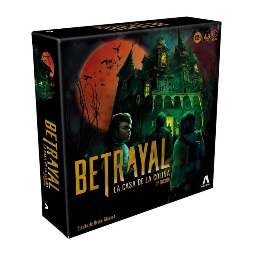 BETRAYAL AT HOUSE ON THE HILL JUEGO DE TABLERO HAS