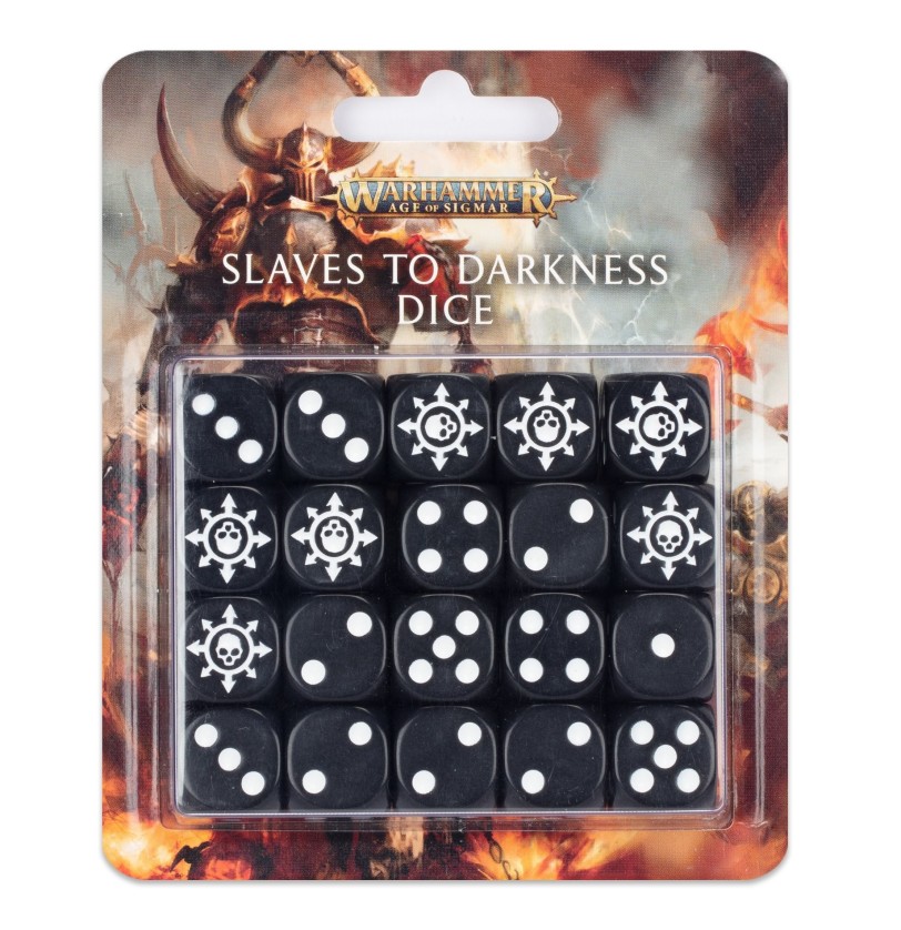 SLAVE TO DARKNESS DICE WARHAMMER AGE OF SIGMAR