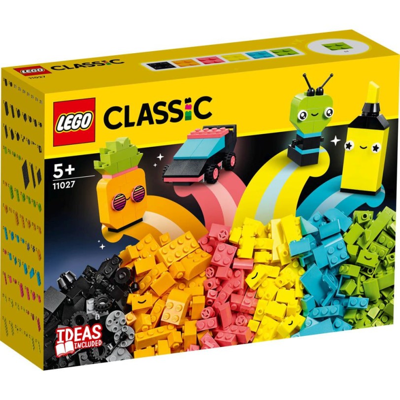 LEGO CLASSIC DIVERSIÓN CREATIVA: NEÓN 11027